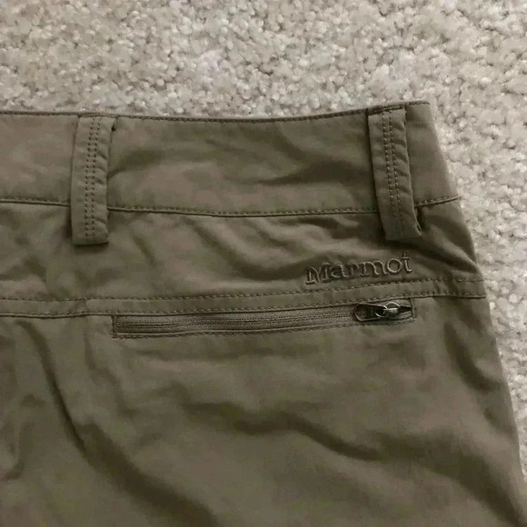 Marmot Harrison Men’s Shorts 30 X 11 Khaki F52330 - Picture 6 of 12